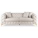 Трехместный диван SORRENTO 3S Mebel Elite из кремового велюра