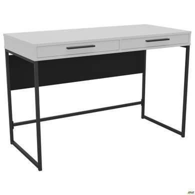 Стол Campari Cr1200 AMF (1200х550х800Н) черный/Белый реальная фотография