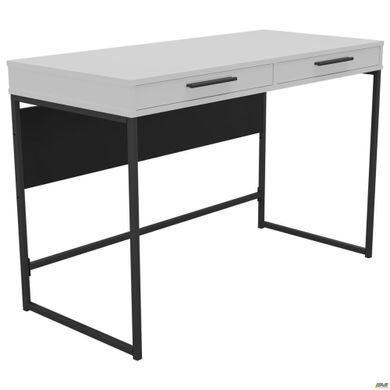 Стол Campari Cr1200 AMF (1200х550х800Н) черный/Белый реальная фотография