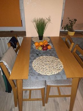 Столовий комплект CORDOBA Halmar 120x80 жива фотографія