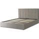 Кровать PANAMA Velvet Mebel Elite 160x200 см Серый