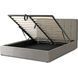 Кровать PANAMA Velvet Mebel Elite 160x200 см Серый