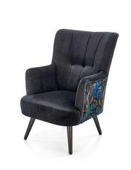 Крісло PAGONI Velvet Halmar Чорний