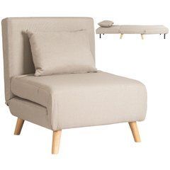 Кресло раскладное MEBEL ELITE MARRY ткань Беж