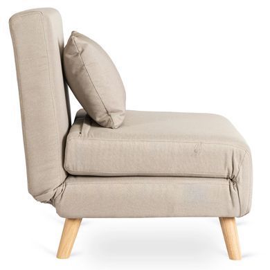 Крісло розкладне MEBEL ELITE MARRY тканина Беж