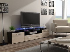 ТВ Тумба EVORA WENGE RTV Cama 194 Венге Мат / Крем Глянець