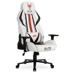 Комп'ютерне крісло MEBEL ELITE NEXON, Білий / екошкіра жива фотографія