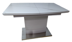 Стол Раскладной DT 8053 DAOSUN 120(160)x80 Керамика Белый реальная фотография