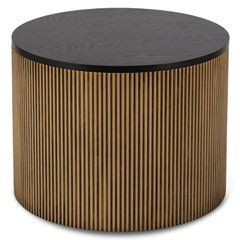 Журнальный столик MIRACLE MEBEL ELITE 60x60 Черный реальная фотография