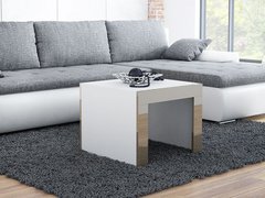 Журнальний столик TESS MINI 60x60 Cama Білий Мат / Лате Глянець