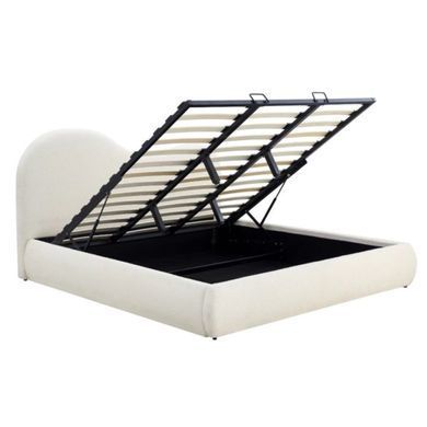 Ліжко TALINN Boucle Mebel Elite 180x200 Cream жива фотографія