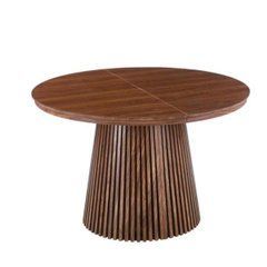 Розкладний стіл MEBEL ELITE ADRIEN 120-200/120 см Горіх жива фотографія