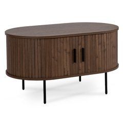 Журнальный столик MEBEL ELITE HEATHER Орех реальная фотография