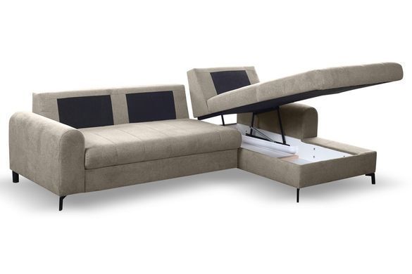 Диван кутовий розкладний АКІРА / AKIRA на ніжках Perfect Home Польща