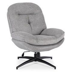 М'яке поворотне крісло MEBEL ELITE MESA Сірий