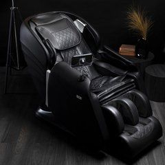 Массажное креслоMEBEL ELITE SX ULTRA PRO экокожа черный