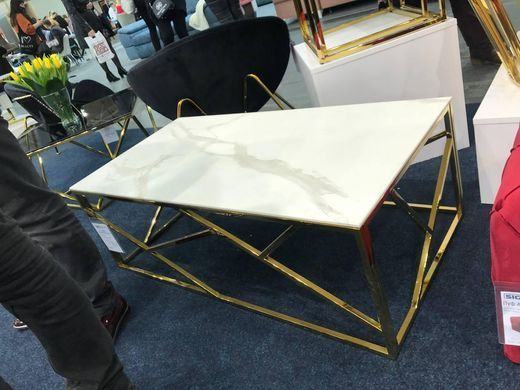 Журнальний столик Escada A II  Signal 120x60 Золото жива фотографія