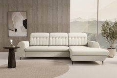 Диван угловой раскладной БЯНКО / BIANCO на ножках Perfect Home Польша