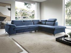 Диван угловой раскладной БЕЛТ Л/BELT L на ножках Perfect Home Польша