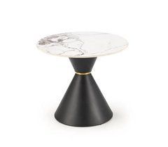 Журнальный столик GORETTI S 60x60 Halmar Белый Мрамор реальная фотография