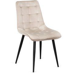 Стул GOMEZ Velvet Mebel Elite Бежевый реальная фотография