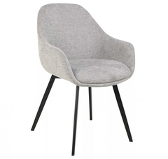 Стул VINTO BREGO Signal черный каркас/серый 07 реальная фотография