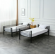 Двоярусне ліжко MEBEL ELITE RODEZ 90x200 см Чорний