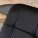 MEBEL ELITE Комплект CLARK Стіл 120-160 см Дуб Артісан/Чорний та 4 стільці RIO Чорний