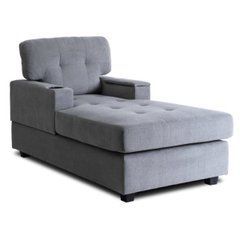 Кресло для отдыха MEBEL ELITE NEO Серый Ткань