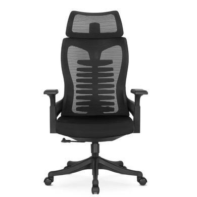 Стілець офісний CARET Mebel Elite Чорний жива фотографія