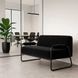 Дизайнерский диван HAVEN Mille 130х70х80 см Черный