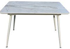 Стол Обеденный DAOSUN DT 859 new 120(160)x80 Керамика Шампань реальная фотография
