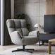 Поворотное кресло REAL Mebel Elite Grey