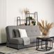 Диван MEBEL ELITE ARUBA 188 см Серый
