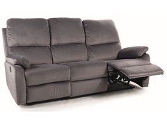 Софа Spencer 3 Velvet Signal Серый реальная фотография