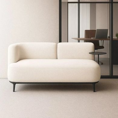 Дизайнерский диван со столиком SOFT COMFORT Mille Белый
