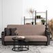 Диван MEBEL ELITE BLOOM 210 см Коричневый