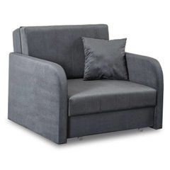 Крісло розкладне VERO Mebel Elite 97 Сірий / велюр