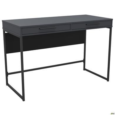 Стол Campari Cr1200 AMF (1200х550х800Н) черный/Антрацит реальная фотография